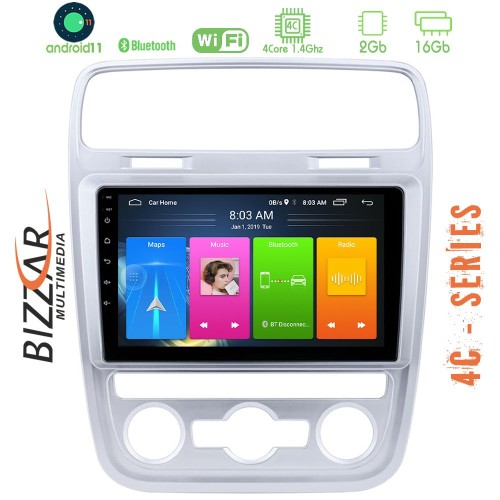 Bizzar VW Scirocco 2008 – 2015 4core Android11 2+16GB Navigation Multimedia Tablet 9"